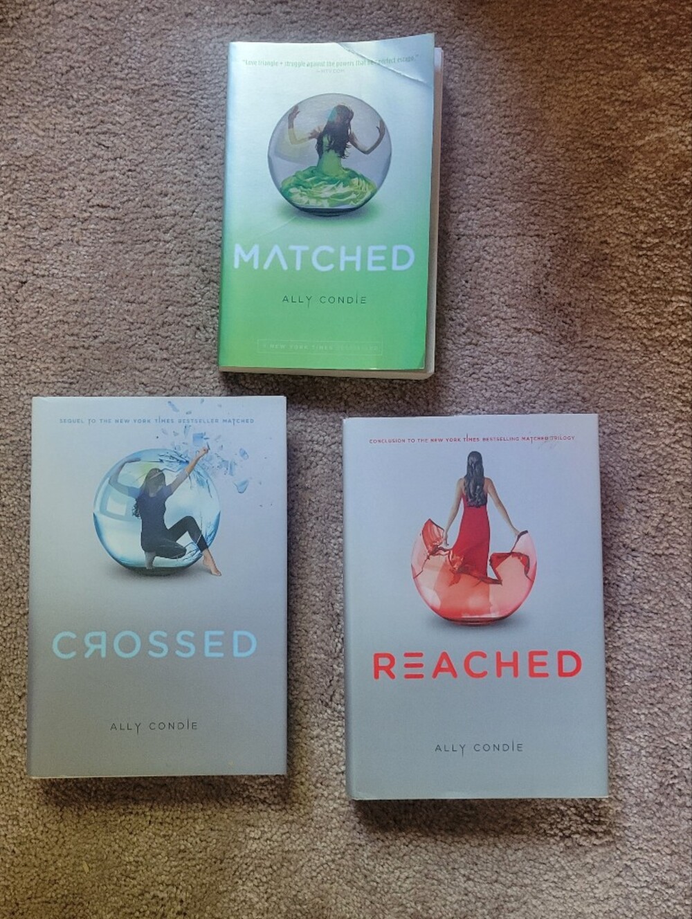 Ally Condie Matched Trilogy